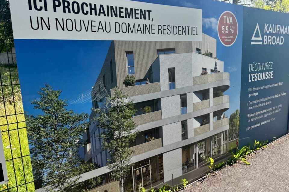 Au total, 51 logements devraient voir le jour rue Paul-Bert, 40 collectifs et 11 individuels, ainsi qu'une cellule commerciale.